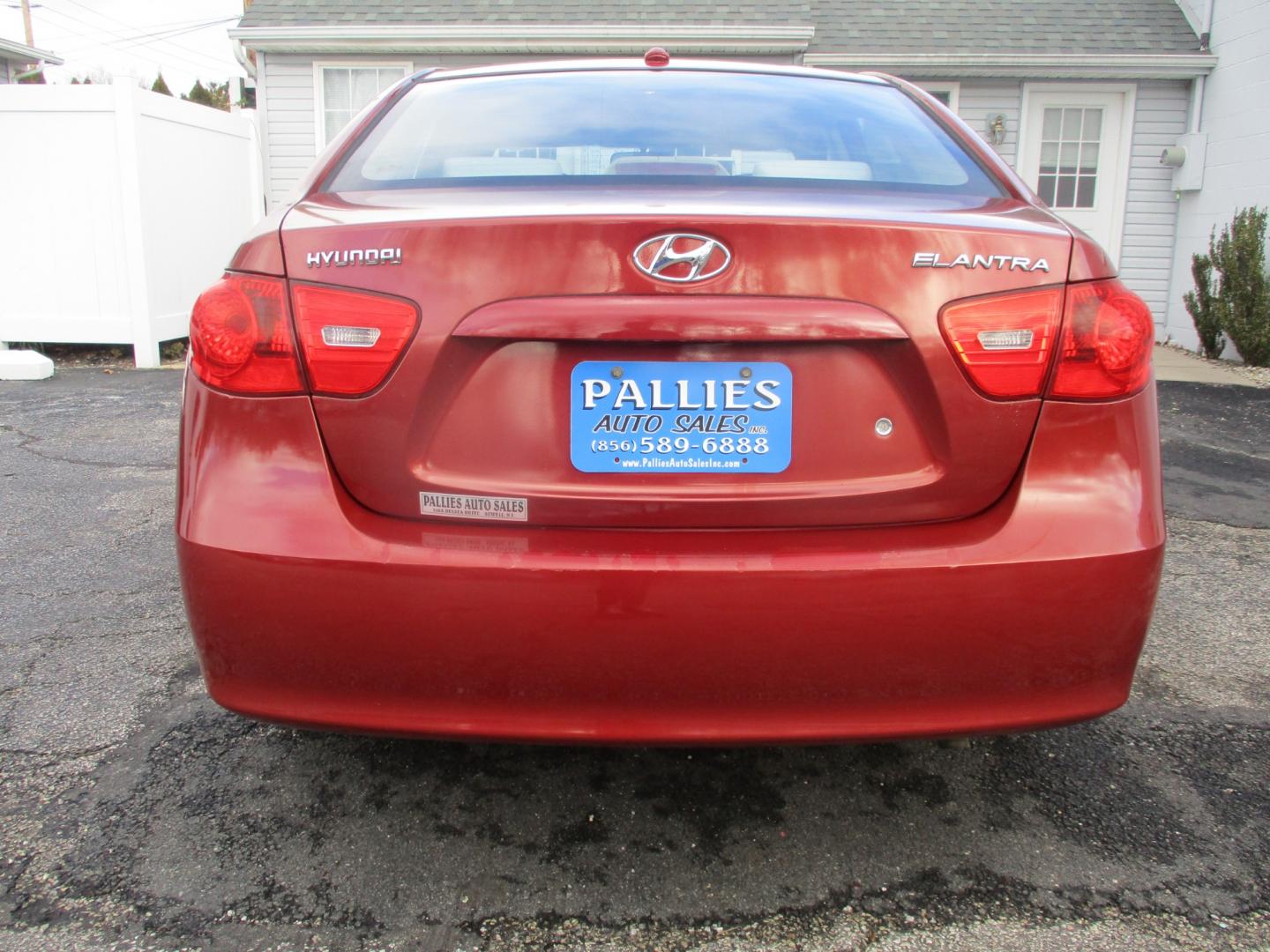 2008 RED Hyundai Elantra (KMHDU46D28U) , AUTOMATIC transmission, located at 540a Delsea Drive, Sewell, NJ, 08080, (856) 589-6888, 39.752560, -75.111206 - Photo#5